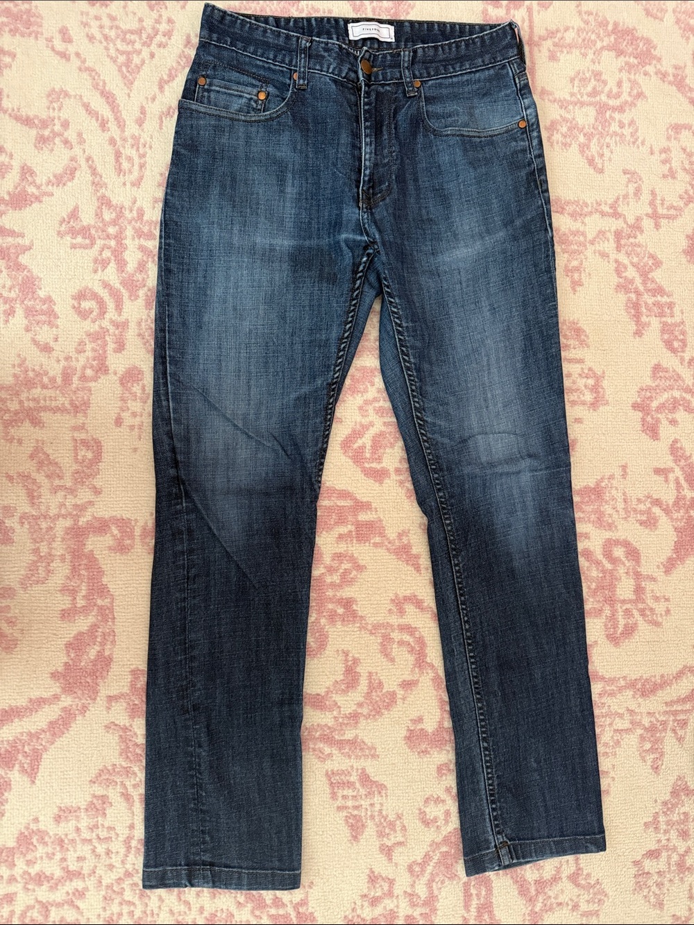 Five Four Men's Medium Blue Straight Jeans